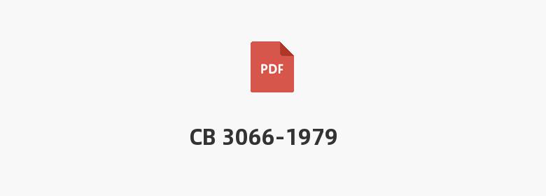 CB 3066-1979